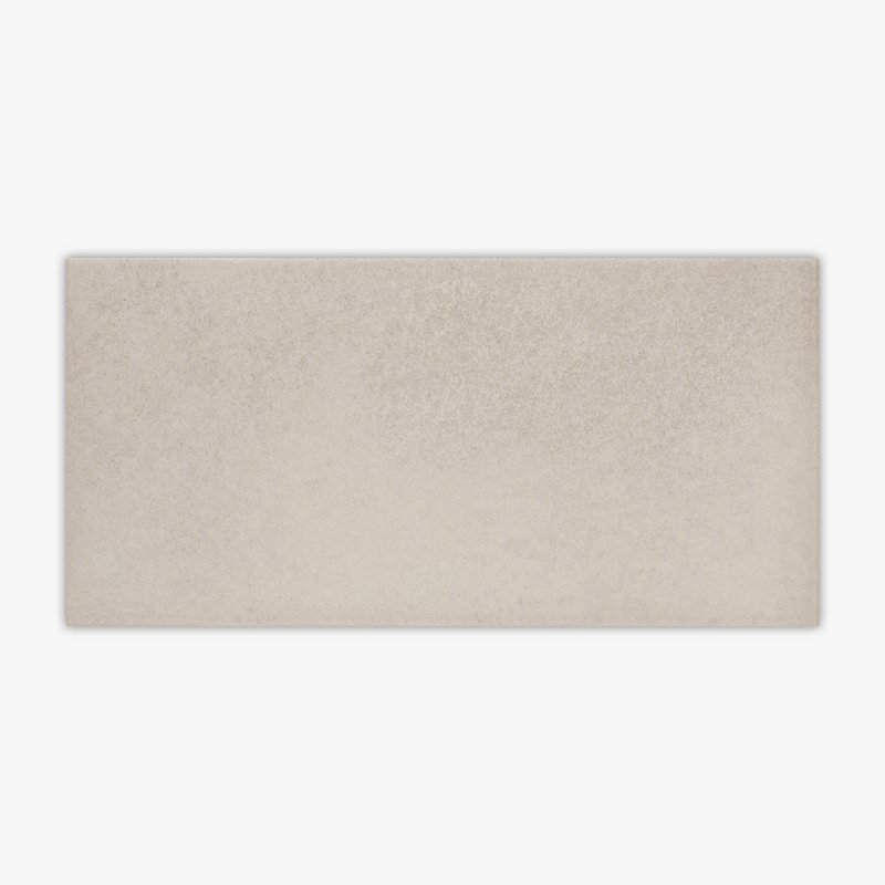 Terra Off White Exterior R11 7x14 Extruded Porcelain Tile, White