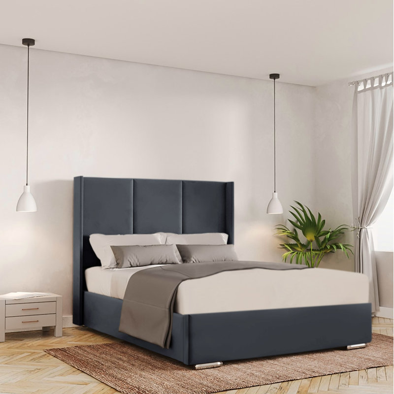 Bettzel Upholstered Ottoman Storage Bed, Super King (6'), Coffee