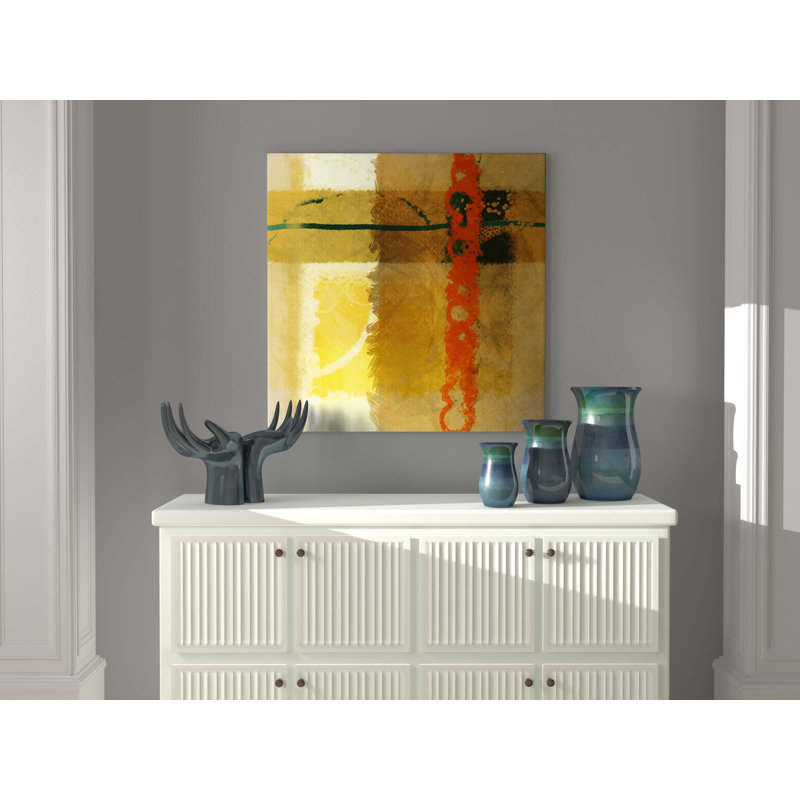 " Singular Quiet ", 14" H x 14" W x 2" D