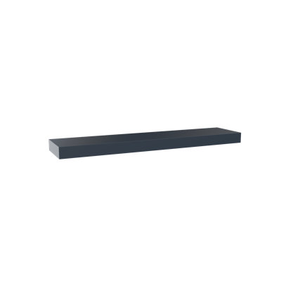 Painted Wood Floating Shelf