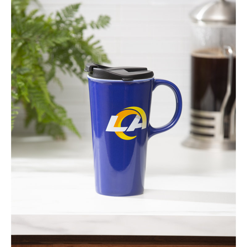 Tasse de voyage en céramique 17 oz NFL, Los Angeles Rams