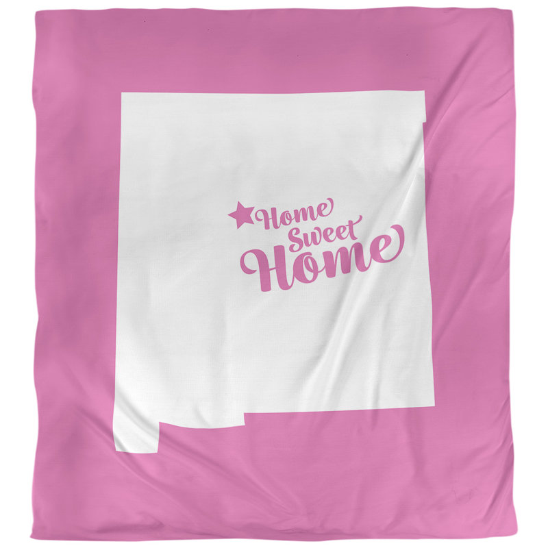 Housse de couette albuquerque doux, Bleu, Microfibre