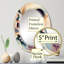 Tuma - Miroir mural moderne ovale-1178148035