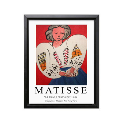 Henri Matisse - La Blouse Roumaine No1