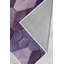 Tapis mauve en polyester tissé à plat à la machine Aadhya Agryle-457825601