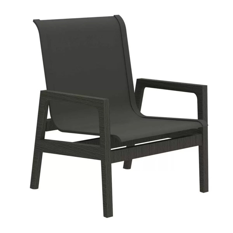 Seashore 30" H Patio Chair, Slate Gray
