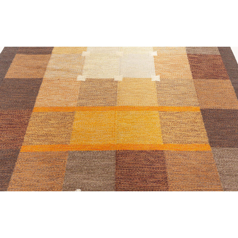 Vintage One-of-a-Kind Rectangle 5'2" X 7'10" Area Rug