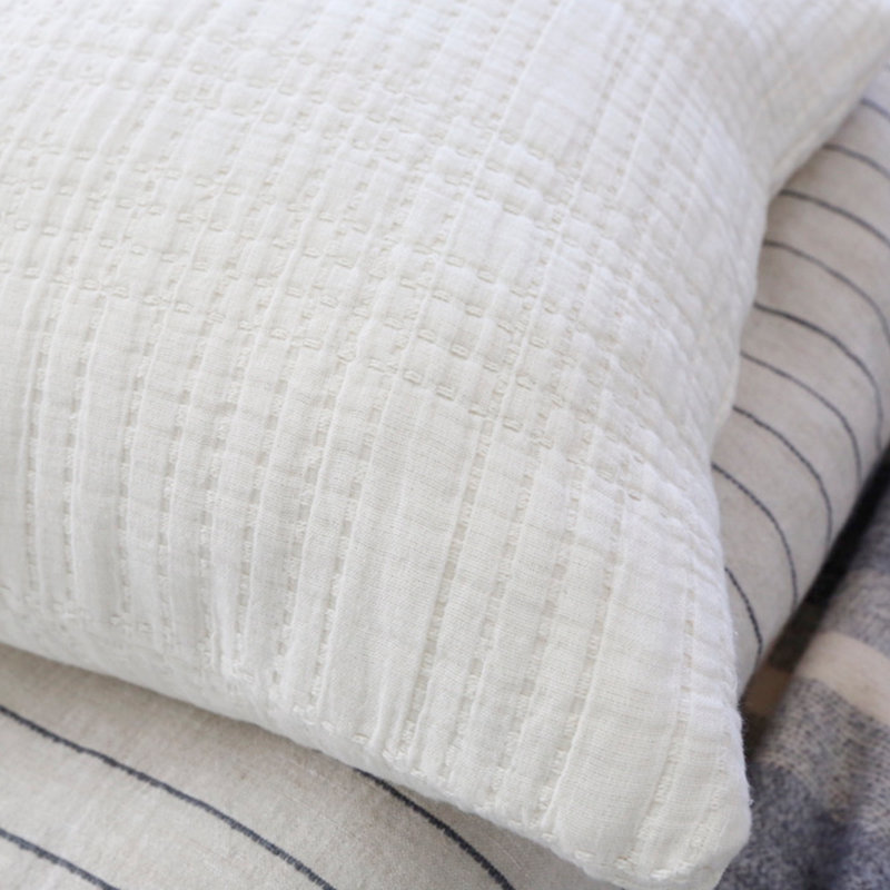 Arrowhead Lumbar Pillow Cover & Insert, Cream