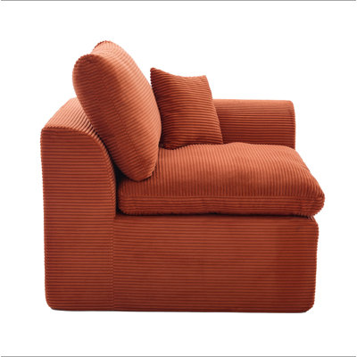 Canapé modulaire modulaire Cloud, canapé Comfy Cloud Modern, 2 places avec housses de coussin, meubles amovibles pour salon, chambre à coucher, appartements, dortoirs, sans assemblage requis