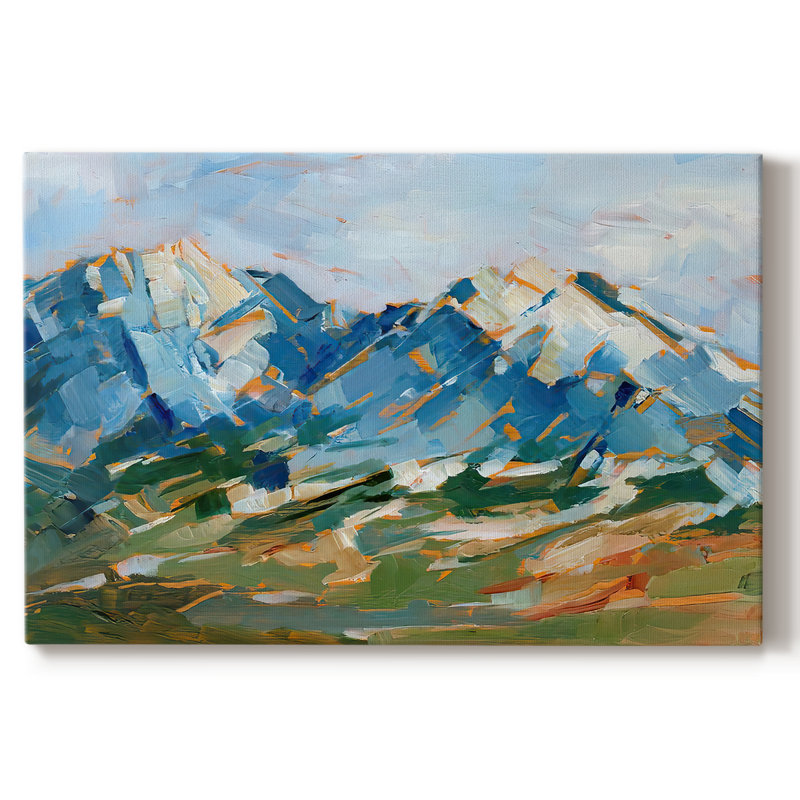 Blue Mountain Peaks I -Galery Wraraped Cavas, 32 x 48