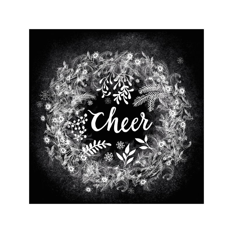 Frosty Cheer by Mary Urban - Wrapped Canvas Print, 45.72 cm H x 45.72 cm W x 1.91 cm D