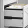 Huckins 54W Computer Desk with Storage and 2 Drawer Lateral File Cabinet