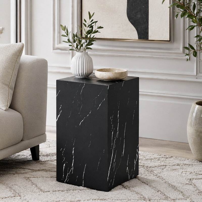 Table de bout Modern, Noir