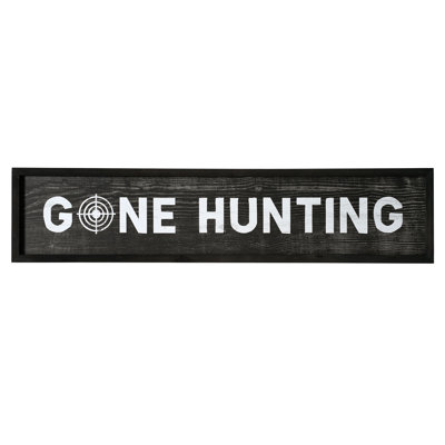 Décoration murale «Gone Hunting»