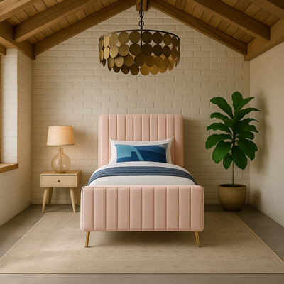 Upholstered Platform Bed