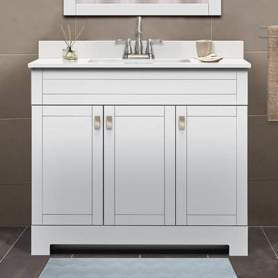 Ensemble de meuble-lavabo simple Layliah