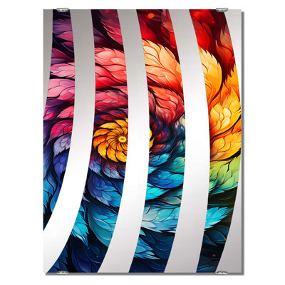 Everett - Miroir mural fractal abstrait MIR137072