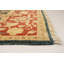 Tapis de zone en laine 10 pi 2 po x 9 pi 8 po noué la chobi. one-of-kind à la main Vazquez