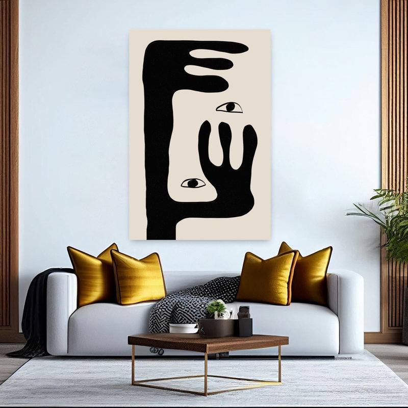 Art contemporain, art contemporain abstrait, H 60 po x l 40 po