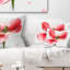 Coussin lombaire décoratif floral magnifique