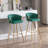 Dardar Stools, with Chrome Footrest and Base /Golden Leg Simple Stool-1587285854-1573452208
