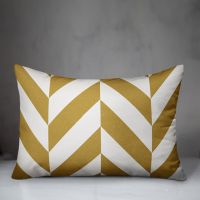 Chevron Outdoor Throw Pillow