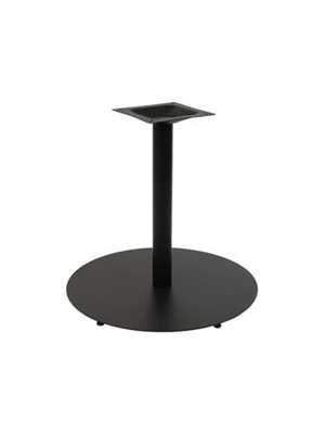 Base de table de salle à manger d'extérieur en fonte ronde de 30 po, 53,5 lb