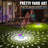 Floating Pool Lights,9000Mah Rechargeable Pool Lights With Remote,Pool Light That Float IP68 Waterproof, Colour Changing Swimming Pool Lighting,Pool Floating Light For Inground Above Ground Pools-2PCS