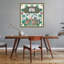 «Dancing Muses Contemporary Palm Tree Architecture», reproduction d'art-133608596