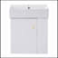 Ensemble de meuble-lavabo simple avec plateau 21,60 Rokiatou