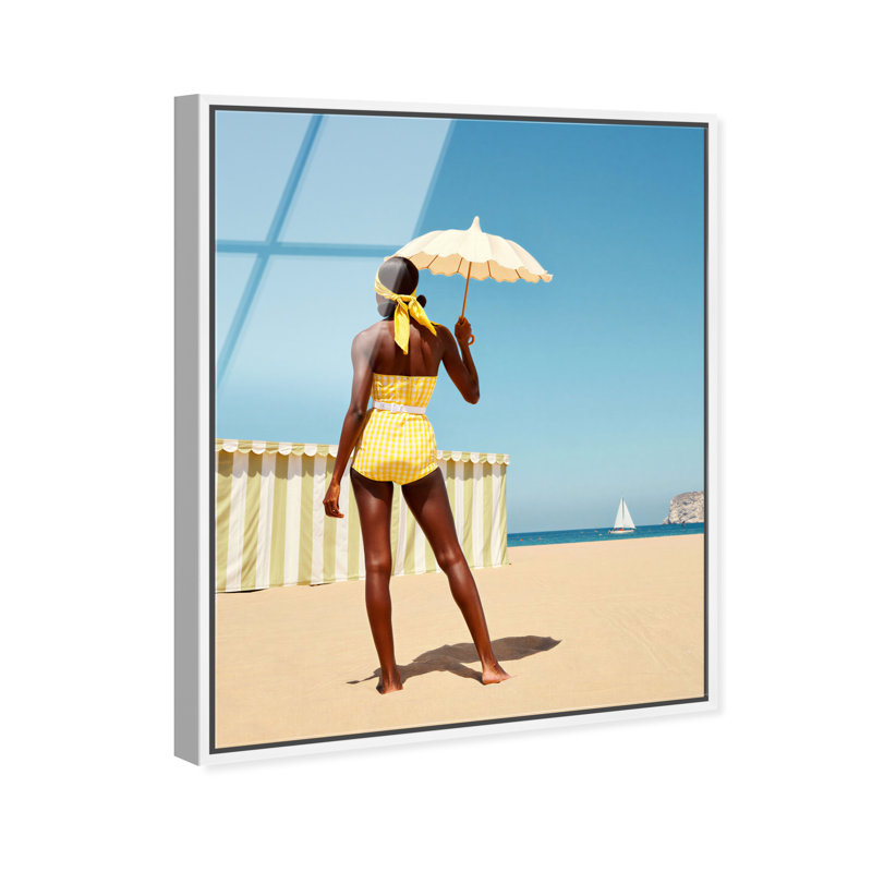 Cabana Muse III High-Gloss Frameless Acrylic Glass Wall Art Fashion Print by Oliver Gal, Ready to Hang, 16 x 20, 37"H x 46"W