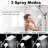 High-Pressure Shower Head Set – Rainfall & Handheld Combo With 11" Adjustable Extension Arm, 9-Spray Settings, Leak-Proof Design