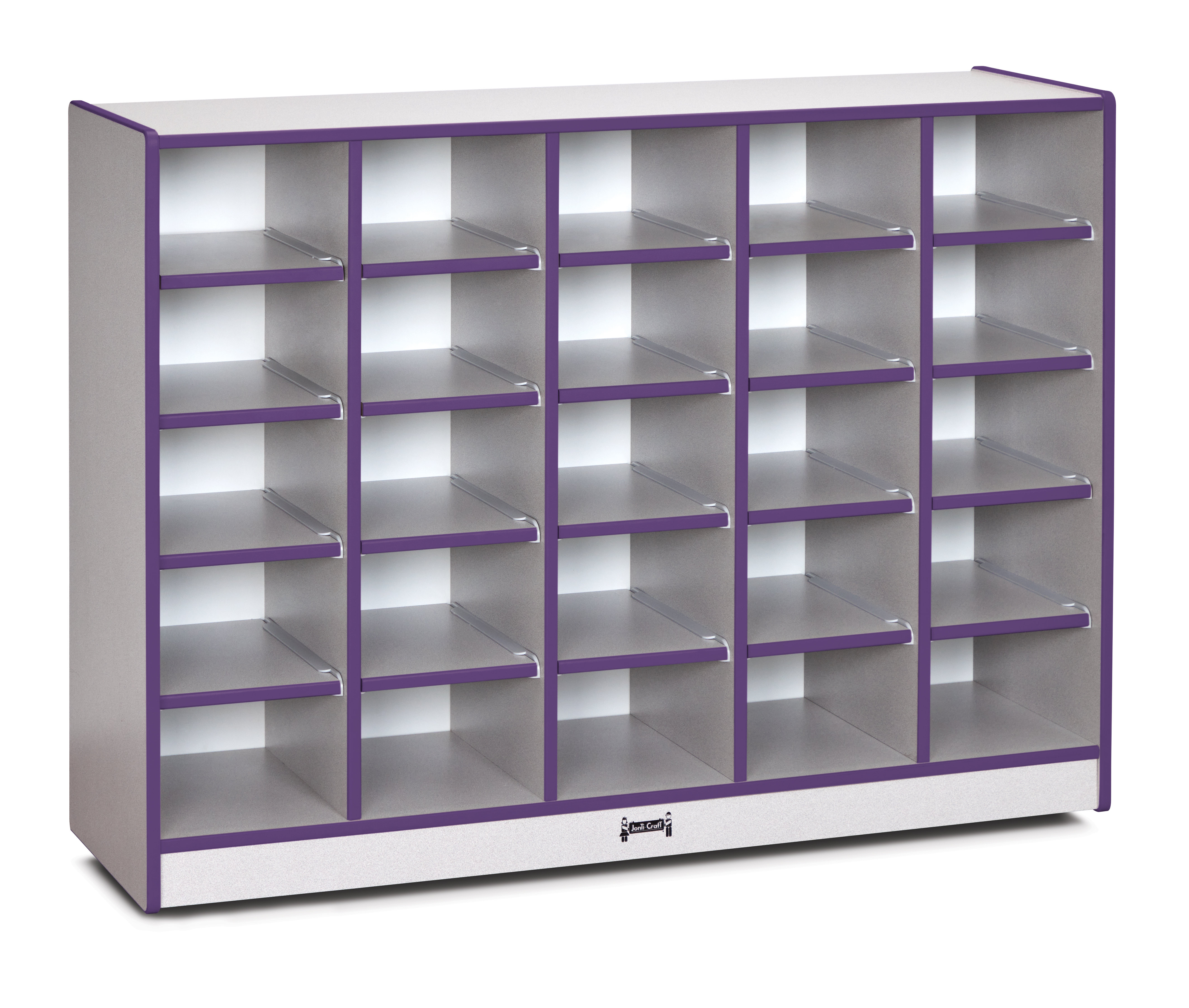 Jonti-Craft Rainbow Accents® 25 Cubbie-Tray Mobile Storage | Wayfair