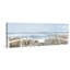 White Wooden Fence 1 Piece Wrapped Canvas Painting-1965418320