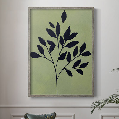 Earthly Botanical I Framed Print - Solid Wood 46981