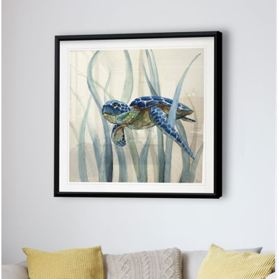 Pei " Turtle In Seagrass II "
