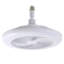 Mini ventilateur de plafond à douille fermée E26 de 11 pouces à 3 vitesses et 3 vitesses pour la petite cuisine