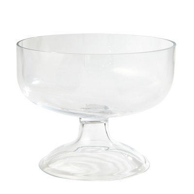 Compote en verre géant
