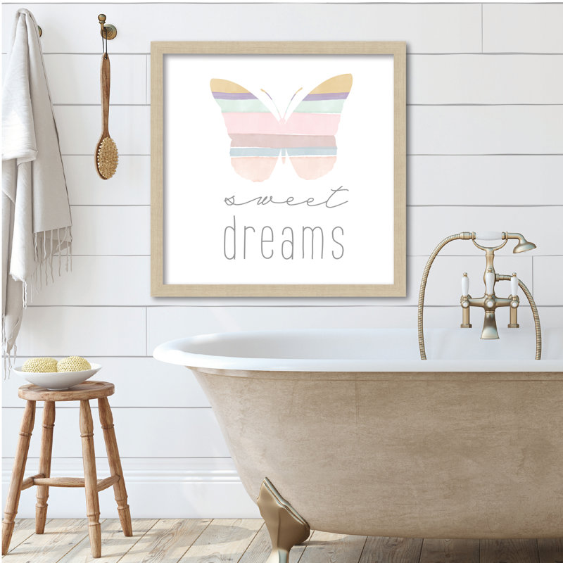 Panneau encadré Sweet Dreams II 16 x 16