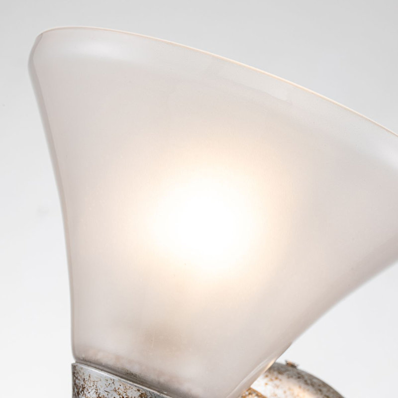 Lemoine Bath Sconce, Silver Leaf 