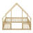 House-Shaped Floor Bed, Fence and Guardrails-716369289