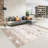 Moroccan Machine Washable Rugs for Living Room Bedroom Low Pile Non-Silp Area Rugs for Playroom Office Kitchen-1452695434