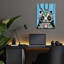 Trinx «Pandabot» par Ric Stultz, art mural en verre acrylique-977982830