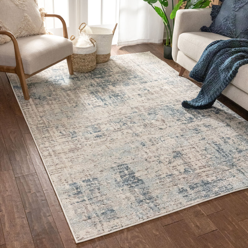 Sydney Abstract Synthetic Area Rug, Rectangle 160 x 220cm