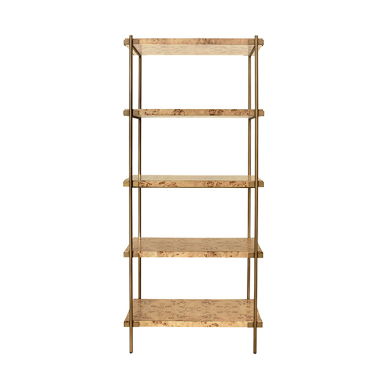 Harris Etagere Bookcase, Brown