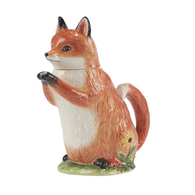 Woodland Critters 3-D Fox Teapot