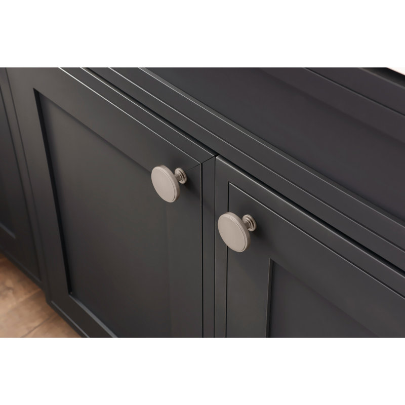 Richard Round Knob, Satin Nickel, 1 3/4"