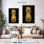 Yarlin - Ananas doré sur fond noir II-108384130