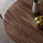 Luxury Brown Round Solid Wood Dining Table Sets