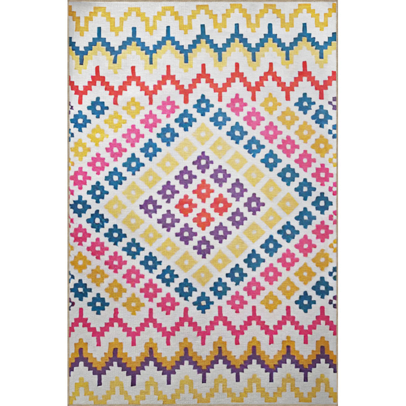 Tapis intérieur / extérieur Corzatt, Tapis de couloir 3 pi 11 po x 9 pi 10 po